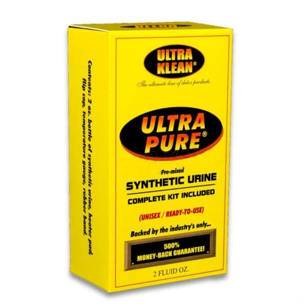Ultra Pure Synthetic Urine - Side Shot