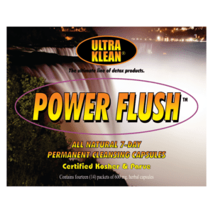 Ultra Klean - Power Flush Permanent Capsules Front Shot